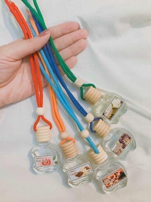 tinh dầu treo xe ô tô, treo tủ quần áo, treo phòng tắm, treo góc bếp THÁI LAN